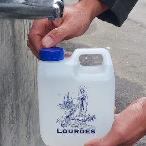 Plastic Jerrycan 500ML Lourdeswater